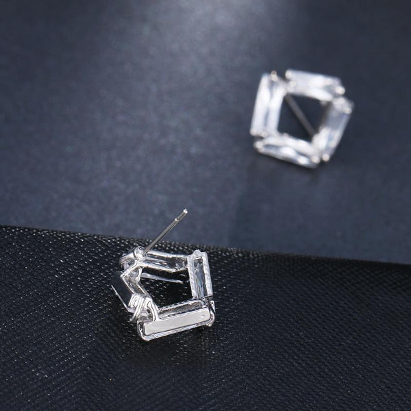 Baguette Crystal Earrings
