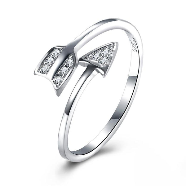 "Aim True" Sterling Silver Ring