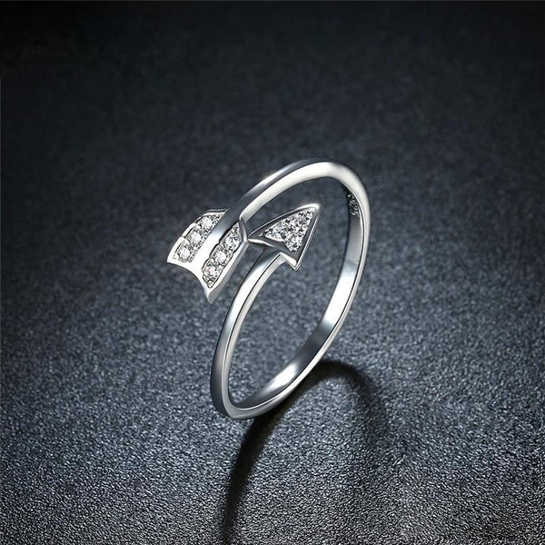 "Aim True" Sterling Silver Ring
