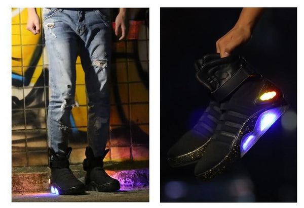 Back to The Future Style - LED Shoes