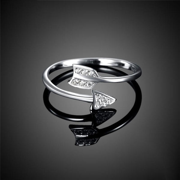 "Aim True" Sterling Silver Ring