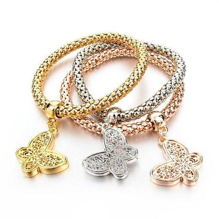 10 Sets of Happiness Half Bangle Bracelet